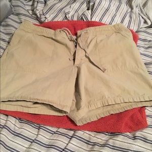Drawstring shorts